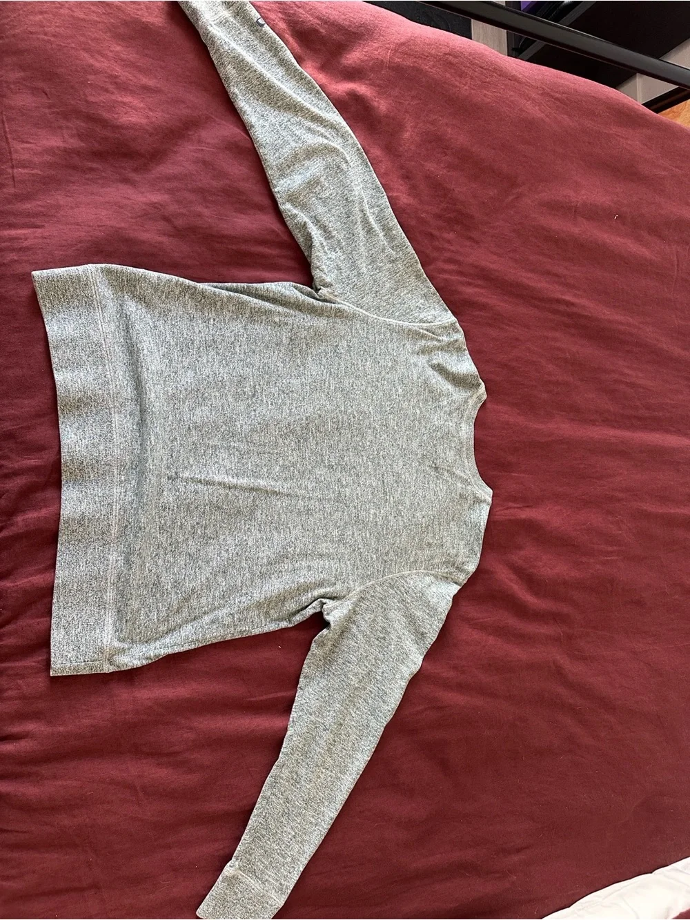 The North Face Men's Heather Gray Crewneck Sweatshirt